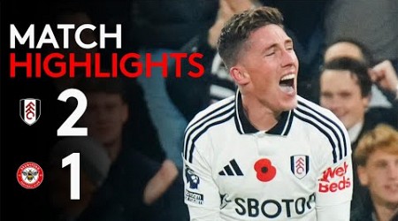 HIGHLIGHTS | Fulham 2-1 Brentford | Late Derby Day Drama 