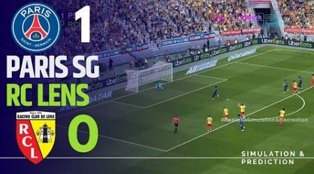 PSG 1-0 LENS • Résumé • Ligue 1 24/25 | Simulation eFootball