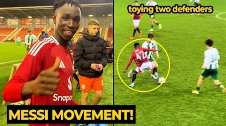 Sékou Koné crazy skills in the Europa League DEBUT against Zalgiris last night | Man Utd News