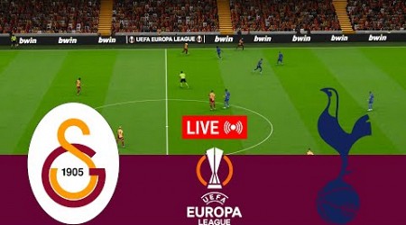 [LIVE] Galatasaray vs Tottenham Hotspur. UEFA Europa League 24/25 Full Match - VideoGame Simulation