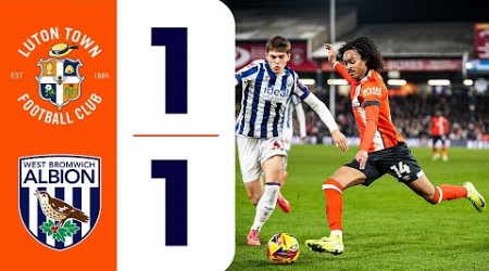 Luton 1-1 West Brom | Highlights