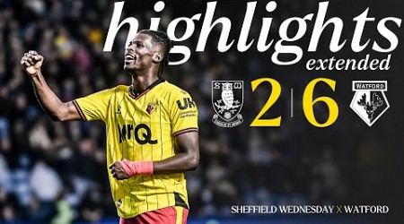 Sheffield Wednesday 2-6 Watford | Extended Highlights 