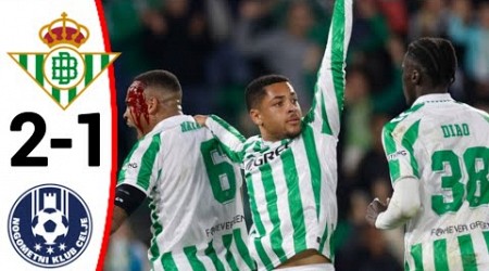 Real Betis vs Celje (2-1) Gol de Juanmi, todos los goles y resumen ampliado