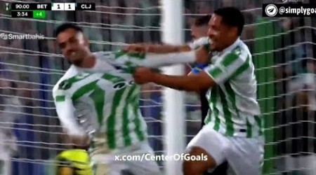 Juanmi Goal, Real Betis vs Celje (2-1) All Goals and Extended Highlights