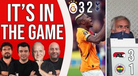 Galatasaray 3-2 Tottenham ve AZ Alkmaar 3-1 Fenerbahçe Maç Sonu | Avrupa Ligi Özel Yayın