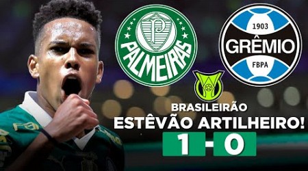 PALMEIRAS VENCE GRÊMIO COM GOL DE ESTÊVÃO E SEGUE NA BRIGA PELO BRASILEIRÃO! PALMEIRAS 1 x 0 GRÊMIO