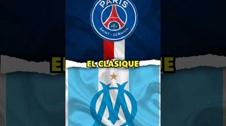 Los segundones de las 5 grandes ligas de Europa LIGUE 1 #psg #olympiquedemarseille #championsleague