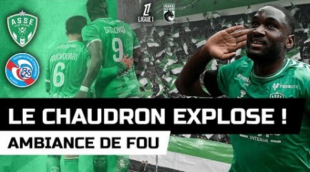 ASSE 2 - 0 STRASBOURG : Ambiance de Fou - Les verts font exploser le Chaudron !