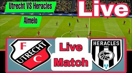 Utrecht VS Heracles Almelo Live Match Today Score En Vivo Netherlands Eredivisie 2024