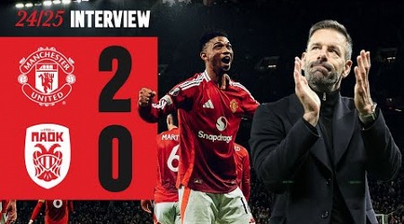 Amad &amp; Ruud van Nistelrooy React To Europa League Win! 