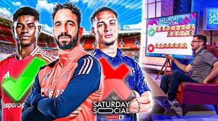 STAY ✔️ or GO ❌? Assessing Ruben Amorim&#39;s Man Utd Squad! | Saturday Social