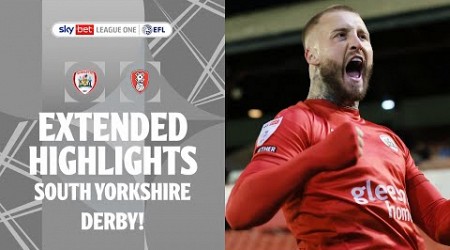 SOUTH YORKSHIRE DERBY! | Barnsley v Rotherham United extended highlights