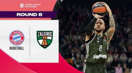 The COMEBACK That Almost HAPPENED | Bayern Munich – Zalgiris | BASKETBALL HIGHLIGHTS R8 2024-25