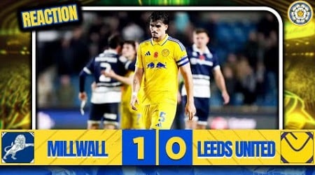 LEEDS UNITED GOT BULLIED! - Millwall 1-0 Leeds United Match Reaction &amp; Analysis!