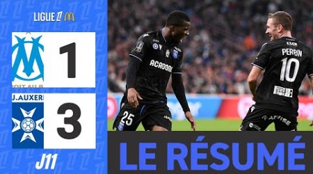 Marseille Auxerre | 1-3 | Le Résumé | Ligue 1 2024-25 | om auxerre