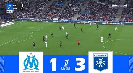 Marseille contre AJ Auxerre [1-3] | Ligue 1 2024/25 | Résumé de Match !