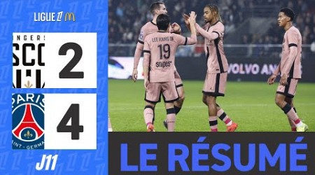 Angers PSG | 2-4 | Le Résumé | Ligue 1 2024-25 | psg angers