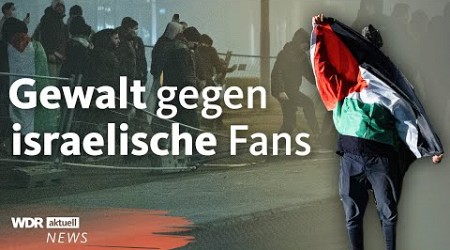 Amsterdam: Angriffe auf Fans aus Israel nach Spiel in der Europa League | WDR aktuell