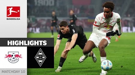 Gladbach Fights For A Point! | RB Leipzig - Borussia M&#39;gladbach 0-0 | Highlights | Bundesliga 24/25