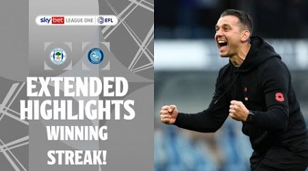 WINNING STREAK! | Wigan Athletic v Wycombe Wanderers extended highlights