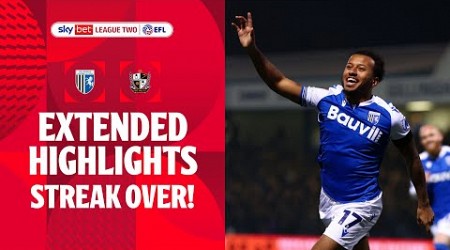 STREAK OVER! | Gillingham v Port Vale extended highlights