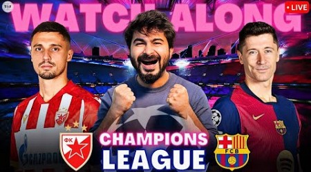 Red Star Belgrade v Barcelona | Inter v Arsenal LIVE Score | Watch along &amp; Reaction 24/25