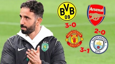 Ruben Amorim DESTROYING Big Teams - Welcome to Man Utd ft. Arsenal, Dortmund Man City