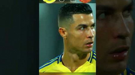 Injured CR7 Comeback And Bruno Cry|Al Nassr VS Manchester United Imaginary Final|#ronaldo vs #bruno