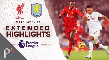 Liverpool v. Aston Villa | PREMIER LEAGUE HIGHLIGHTS | 11/9/2024 | NBC Sports