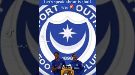 Hull city (A) let’s speak about is shall we? #pompey #portsmouthfc #portsmouth #efl #eflchampionship