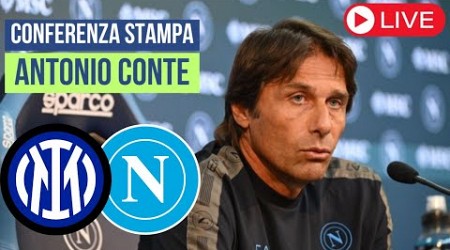 CONTE in conferenza stampa per Inter Napoli 