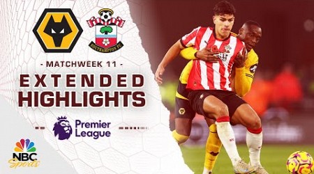 Wolves v. Southampton | PREMIER LEAGUE HIGHLIGHTS | 11/9/2024 | NBC Sports