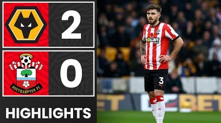 HIGHLIGHTS: Wolves 2-0 Southampton | Premier League