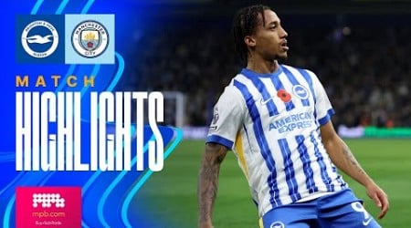 HIGHLIGHTS | Brighton v Man City | Premier League