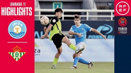 Resumen #PrimeraFederación | UD Ibiza 1-2 Betis Deportivo Balompié | Jornada 11 | Temporada 2024/25