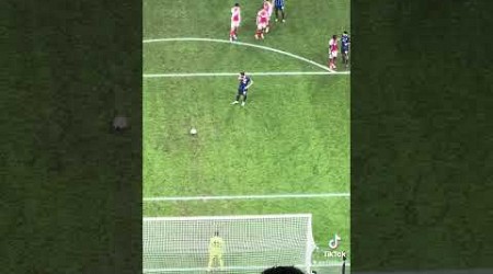 Inter Milan Penalty Goal v Arsenal #fyp #shorts #tiktok #foryou #football #arsenal #championsleague