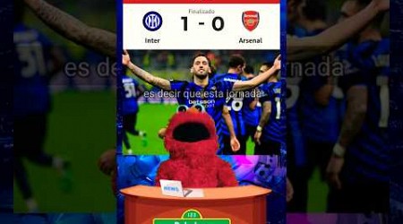 AMBOS MILAN GANAN Inter de Milán (1-0) vs Arsenal en Champions League y el AC MILAN va Real Madrid