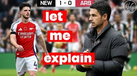 Arsenal fans, stay calm... I re-watched Newcastle 1-0 Arsenal so you didn&#39;t have to | Analysis