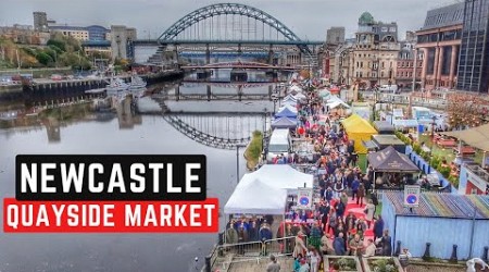 Why Newcastle’s Quayside Market is a MUST Visit + Exclusive DRONE Footage!