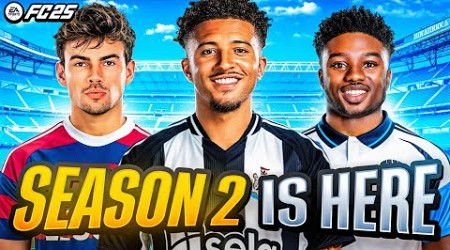 SEASON TWO BEGINS WITH SOME MASSIVE SIGNINGS !!!!!!!! EAFC 25 NEWCASTLE UNITED CAREER MODE S1E6