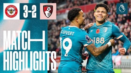 Kluivert scores another set piece goal in defeat | Brentford 3-2 AFC Bournemouth