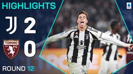 JUVENTUS-TORINO 2-0 | HIGHLIGHTS | Weah and Yildiz secure derby victory for Juve | Serie A 2024/25