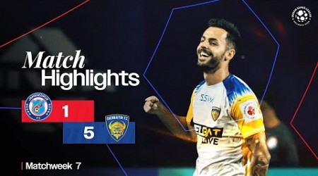 Match Highlights | Jamshedpur FC 1-5 Chennaiyin FC | MW 7 | ISL 2024-25