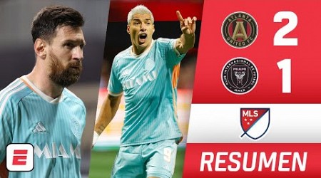 DURO GOLPE para MESSI. INTER MIAMI PIERDE ante ATLANTA UNITED y deberá jugar PARTIDO DECESIVO | MLS