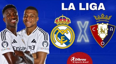 REAL MADRID X OSASUNA AO VIVO LA LIGA DIRETO DO SANTIAGO BERNABEU | RODADA 13 - NARRAÇÃO