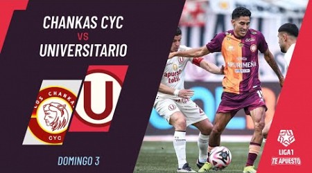 Los Chankas 0-0 Universitario: resumen EXTENDIDO del partido por la fecha final de la Liga1 2024