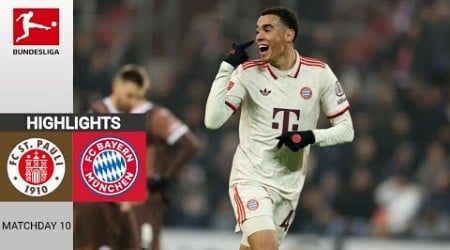 FC St Pauli - Bayern München | 0:1 | Zusammenfassung | Bundesliga 2024-25 | bayern st pauli