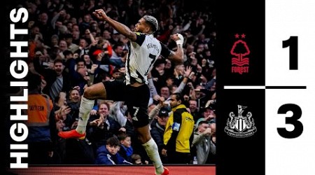 Nottingham Forest 1 Newcastle United 3 | Premier League Highlights