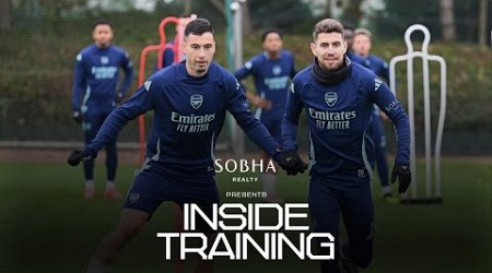 A BIG LONDON DERBY AWAITS | INSIDE TRAINING | The Gunners prepare for Chelsea | Premier League