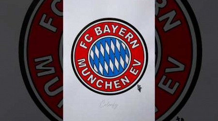 FC Bayern München #bayernmunich #bayern #futbol #futebol #football #championsleague #asmr #coloring